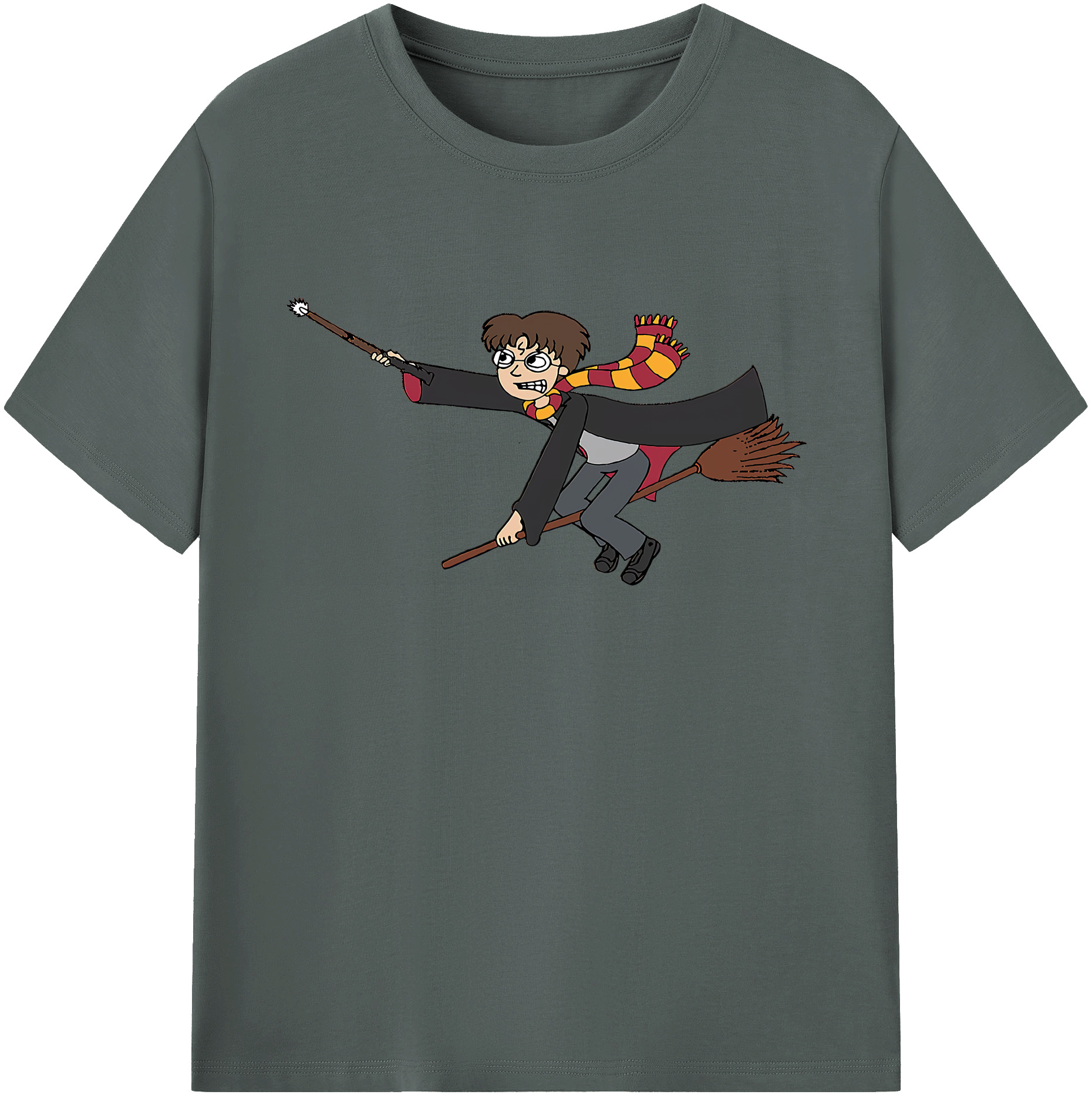 （画像用） Harry Potter ハリー・ポッターシリーズ 綿100％ メンズ半袖Tシャツ｜肌触りやわらか＆通気性